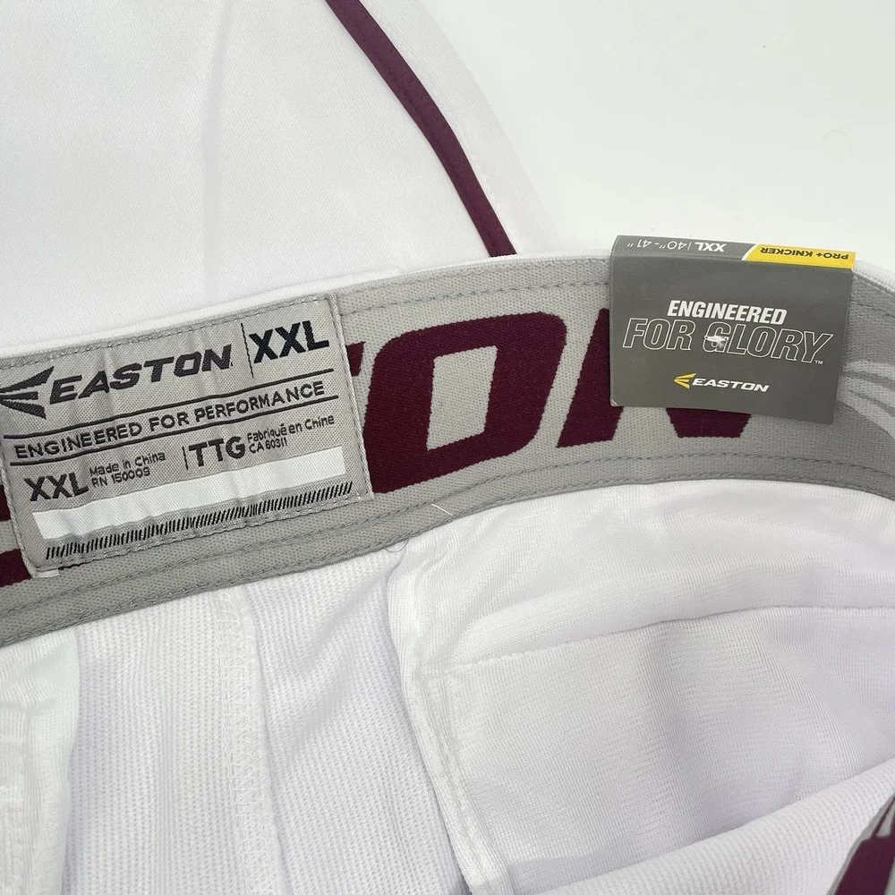 NWT 2 Pair Easton Baseball Pants Pro Plus Piped‎ Knicker Men XXL 40